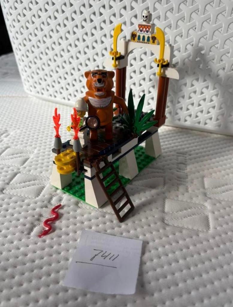 Lego 7411 de brul van tygurah, Overige thema's, Lego, Ophalen of Verzenden, Zo goed als nieuw