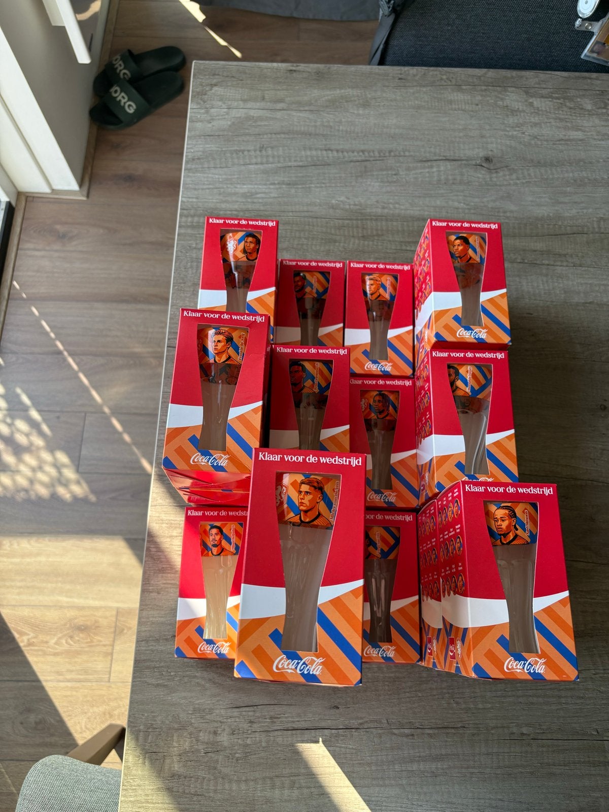 Coca-Cola Glazen WK Voetbal 2026, Glas of Glazen, Nieuw, Ophalen of Verzenden, Glas