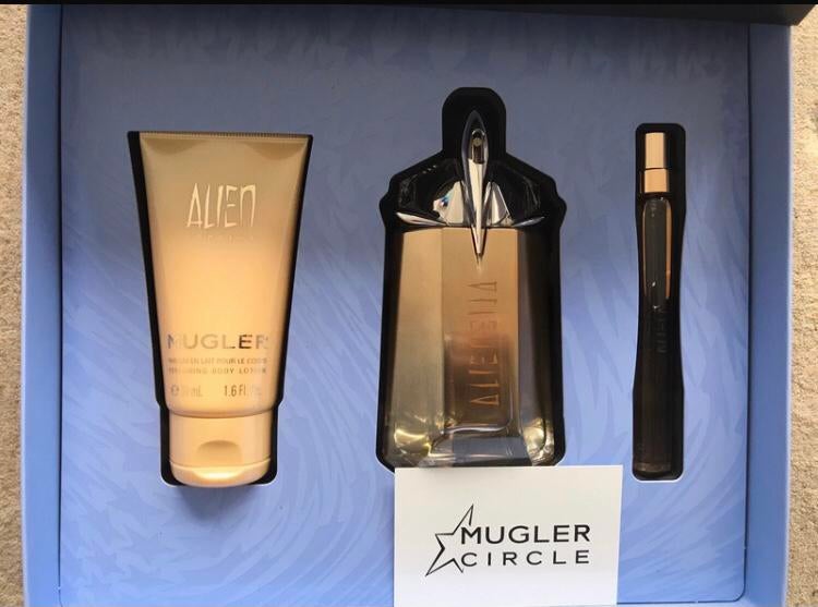 Mugler alien goddess 60ml eau de parfum giftset nieuw, Ophalen of Verzenden, Nieuw