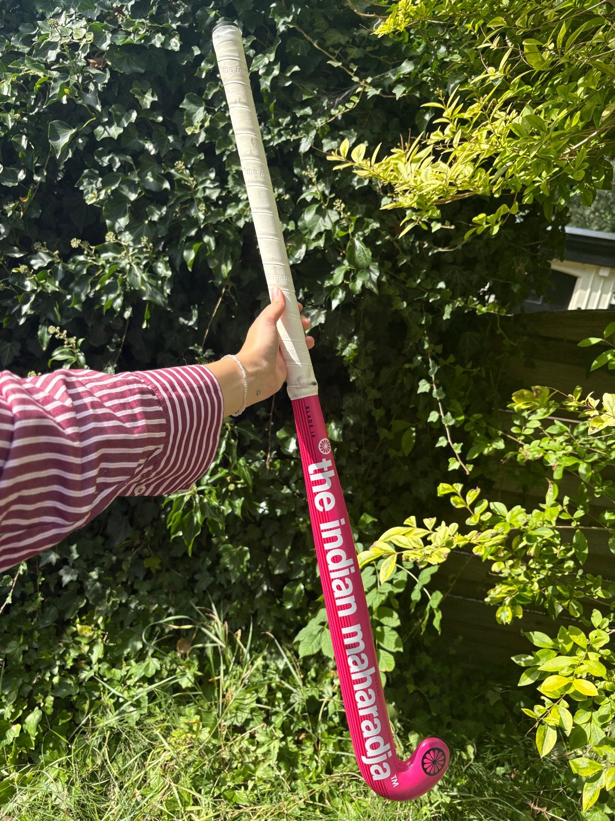 Roze The Indian Maharadja hockeystick, Ophalen of Verzenden, Gebruikt, Stick