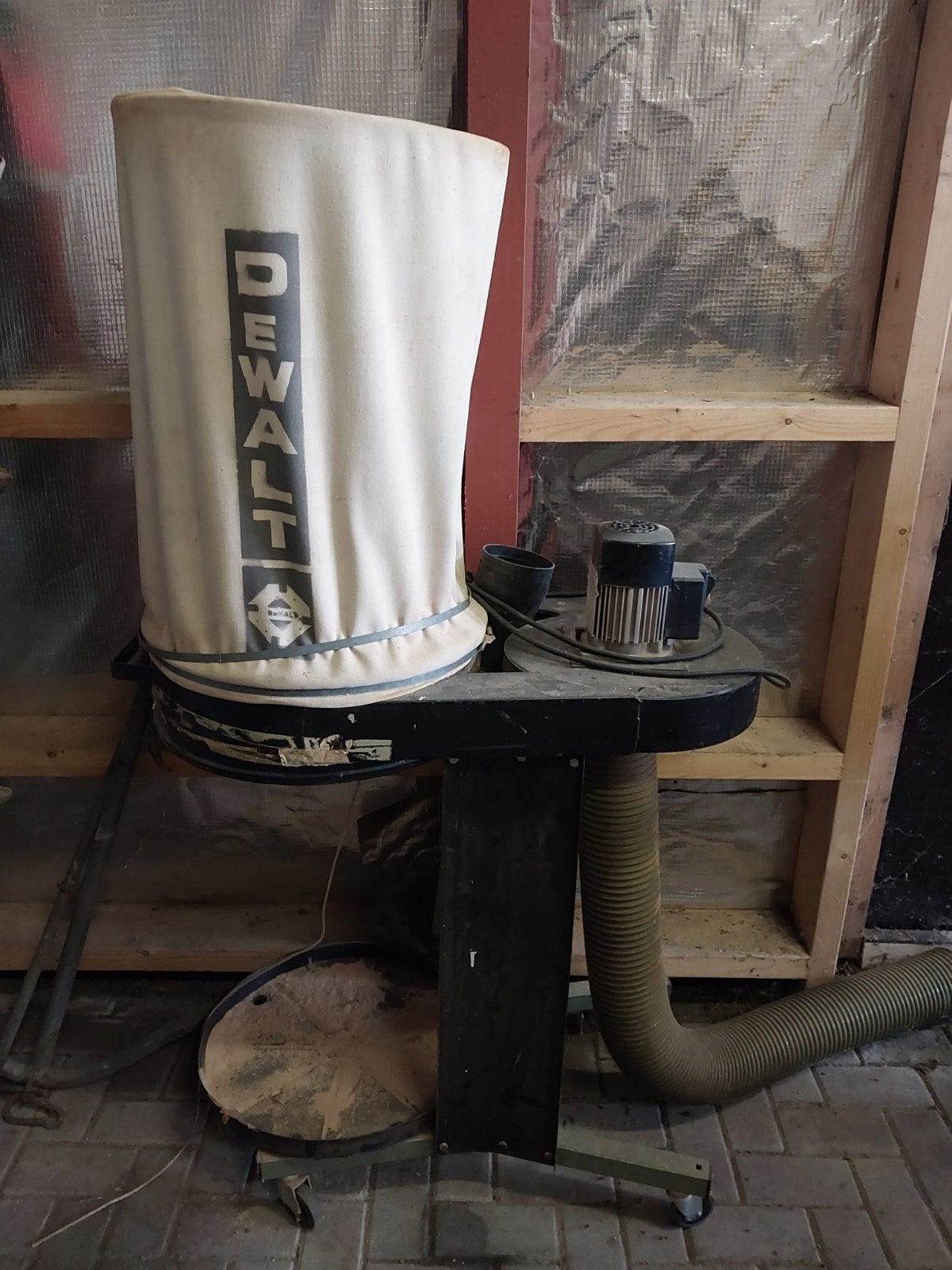 DeWalt stofafzuiger/ventilator voor werkplaats, Doe-het-zelf en Verbouw, Ophalen, Gebruikt, Ventilator en Afzuiger