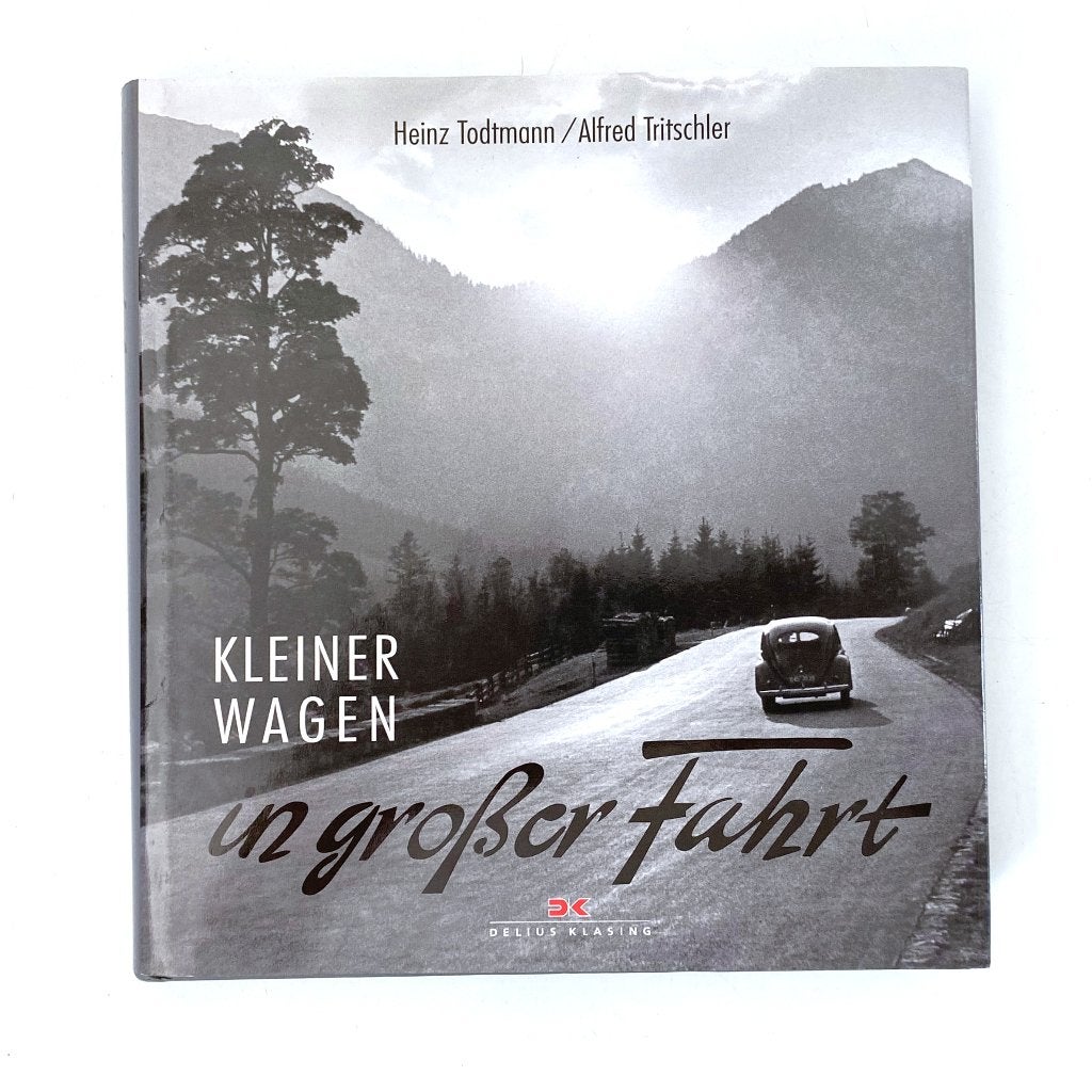 (Volkswagen) kleiner Wagen in großer Fahrt, Verzenden, Gelezen, Volkswagen