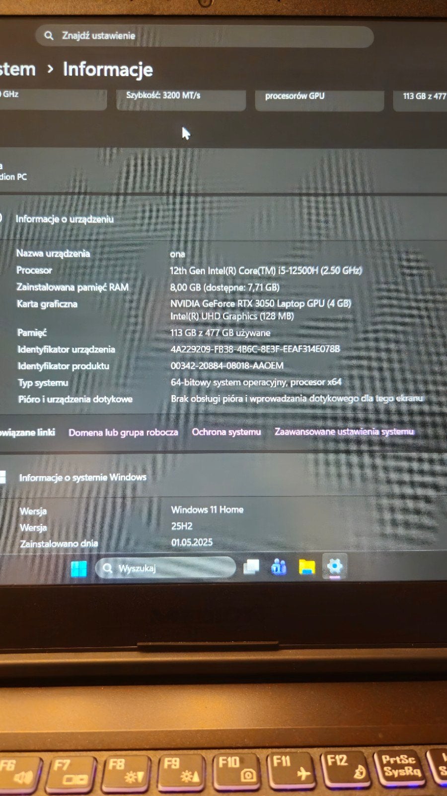 ERAZER Crawler E30 Laptop - RTX 3050 - Uitstekende Staat, Computers en Software, Windows Laptops, Ophalen of Verzenden