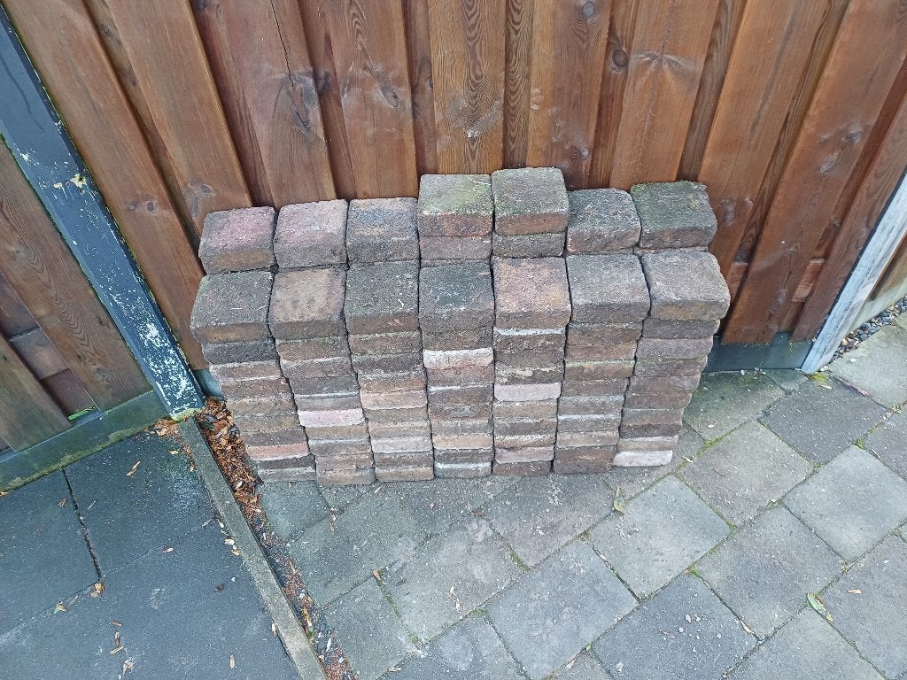 Stenen 150 stuks, Ophalen, Gebruikt, Klinkers, Minder dan 5 m²