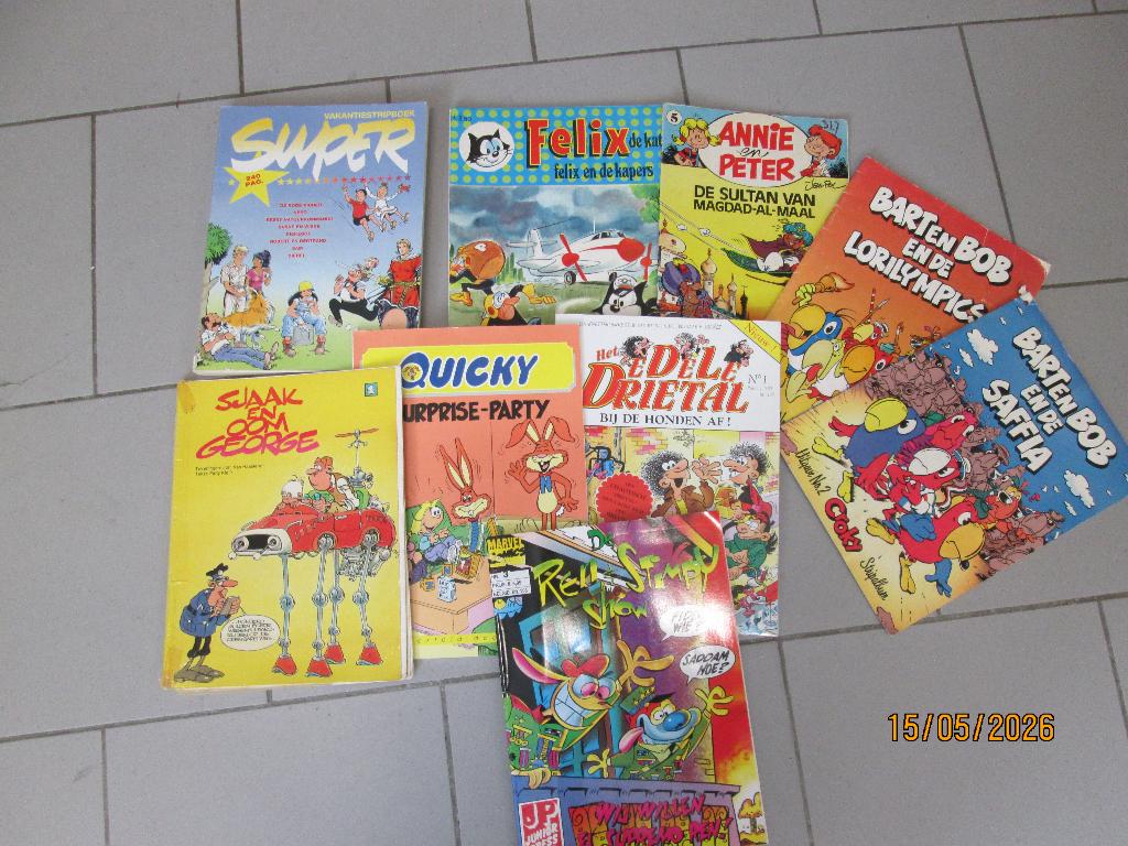 div stripboeken, Boeken, Meerdere stripboeken, Ophalen, Gelezen