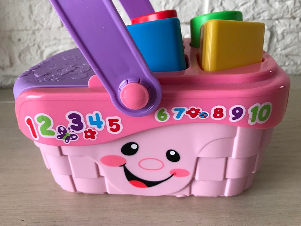 Fisher-Price…picknic-mand …met geluid, Ophalen, Zo goed als nieuw, Met geluid