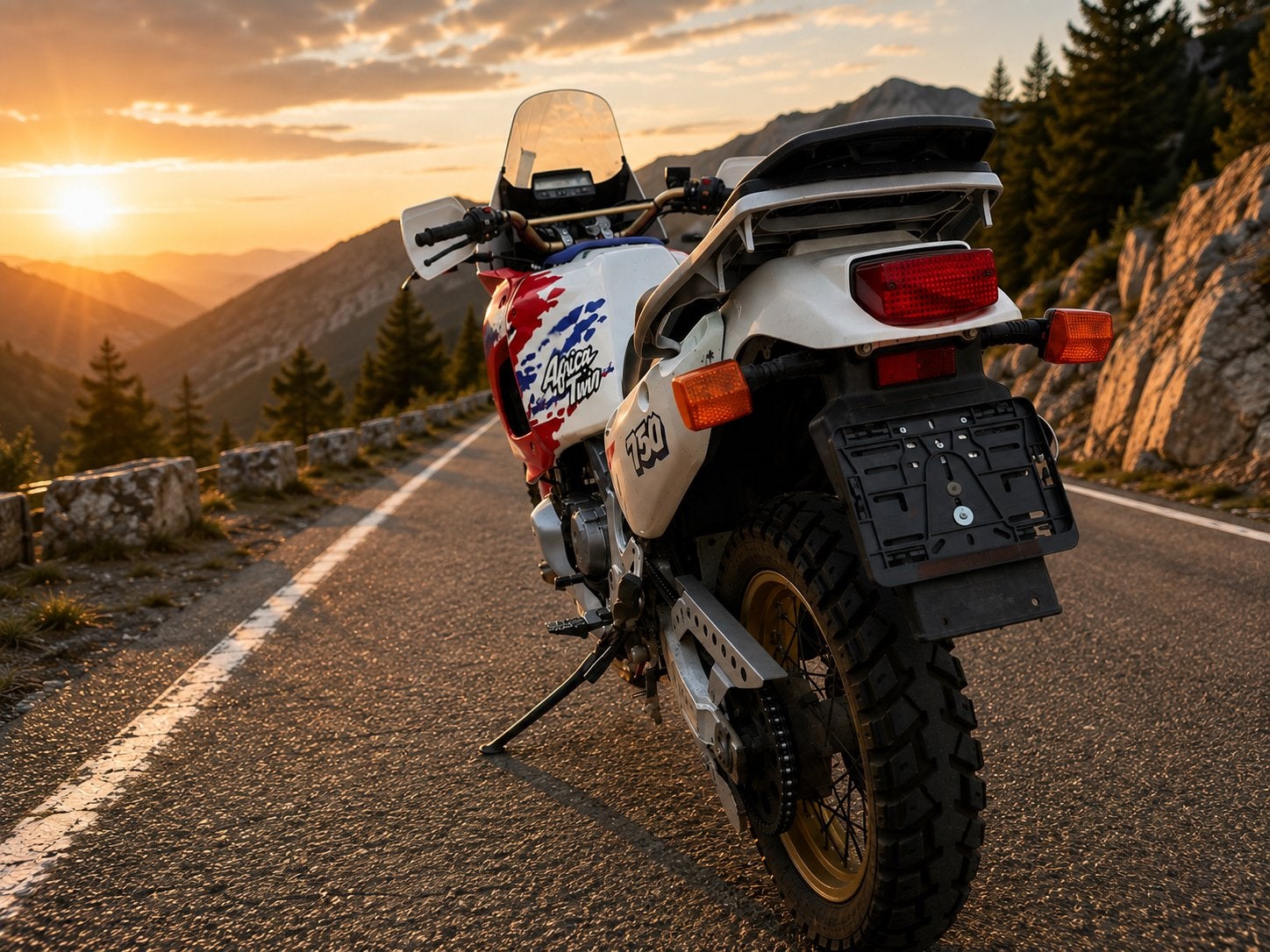 Honda Africa Twin 750 - Avontuurlijke Toermotor, Motoren, Ophalen