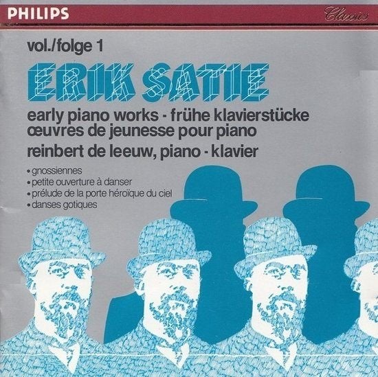 Satie, Erik / early piano works vol.1 / Reinbert De Leeuw, Gebruikt, Ophalen of Verzenden, Romantiek, Pianomuziek