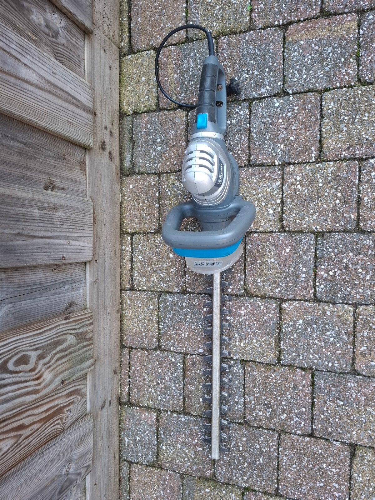 te koop een heggeschaar, Ophalen, Gebruikt, Elektrisch