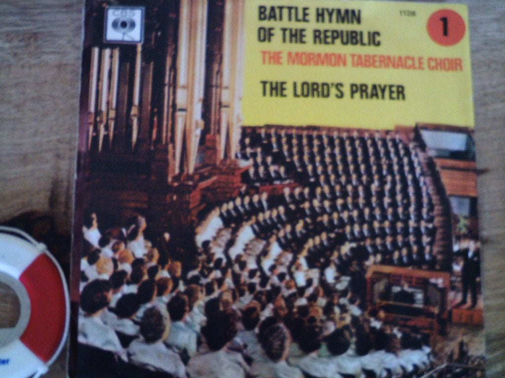 Mormon Tabernacle Choir - Battle Hymn o/t Republic 28jul, 7 inch, Ophalen of Verzenden, Zo goed als nieuw, EP