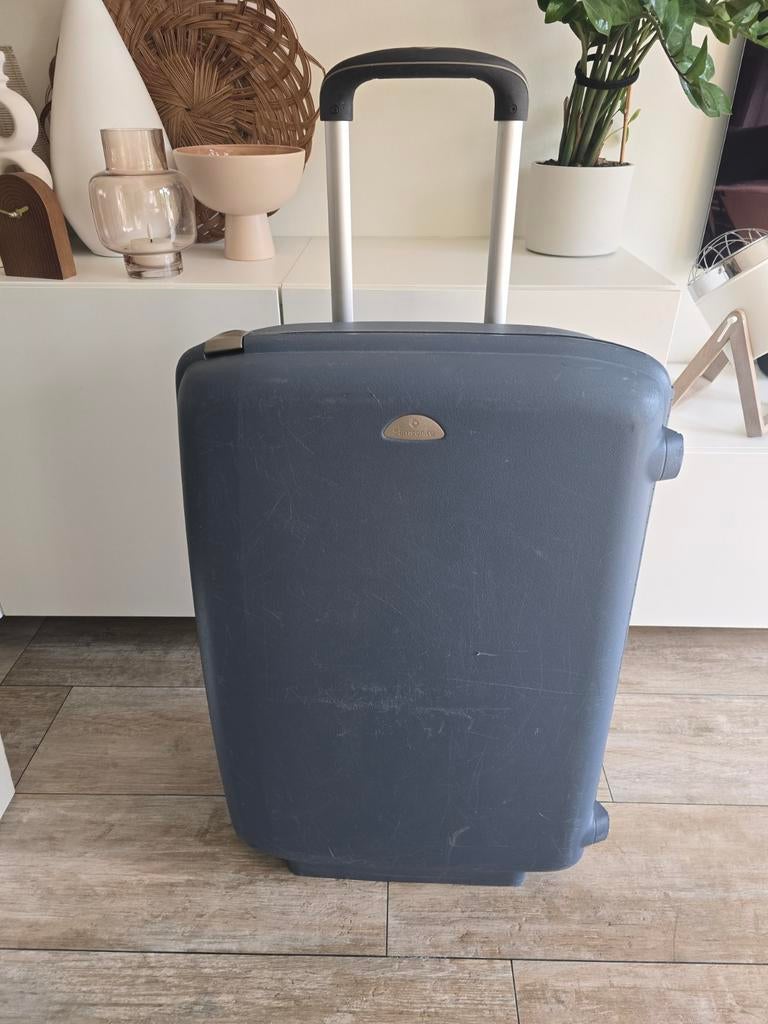 Mooie Samsonite koffer L - 80x50x30cm, Wieltjes, Gebruikt, Hard kunststof, Ophalen of Verzenden
