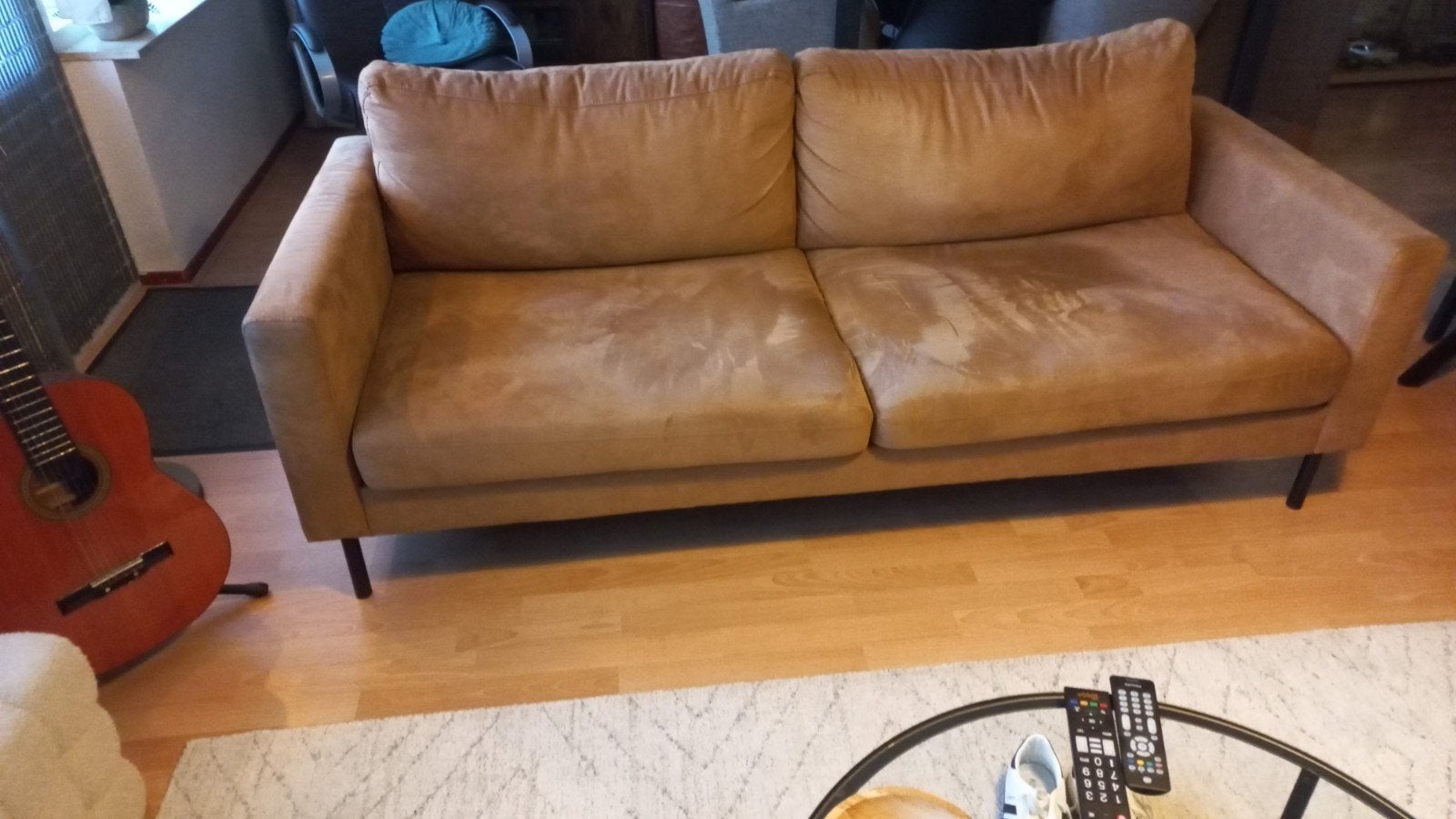 2,5 zits bank, Ophalen, Gebruikt, 75 tot 100 cm, 200 tot 250 cm