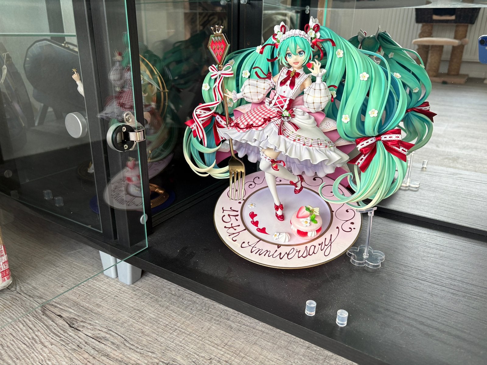 Hatsune miku - 15th anniversary figure - anime figure, Ophalen of Verzenden, Zo goed als nieuw