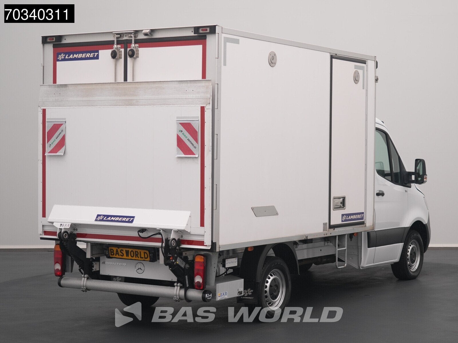 Mercedes Sprinter 317 CDI Automaat Koel/Vrieswagen Laadklep, Auto's, Automaat, Stof, Gebruikt, Euro 6