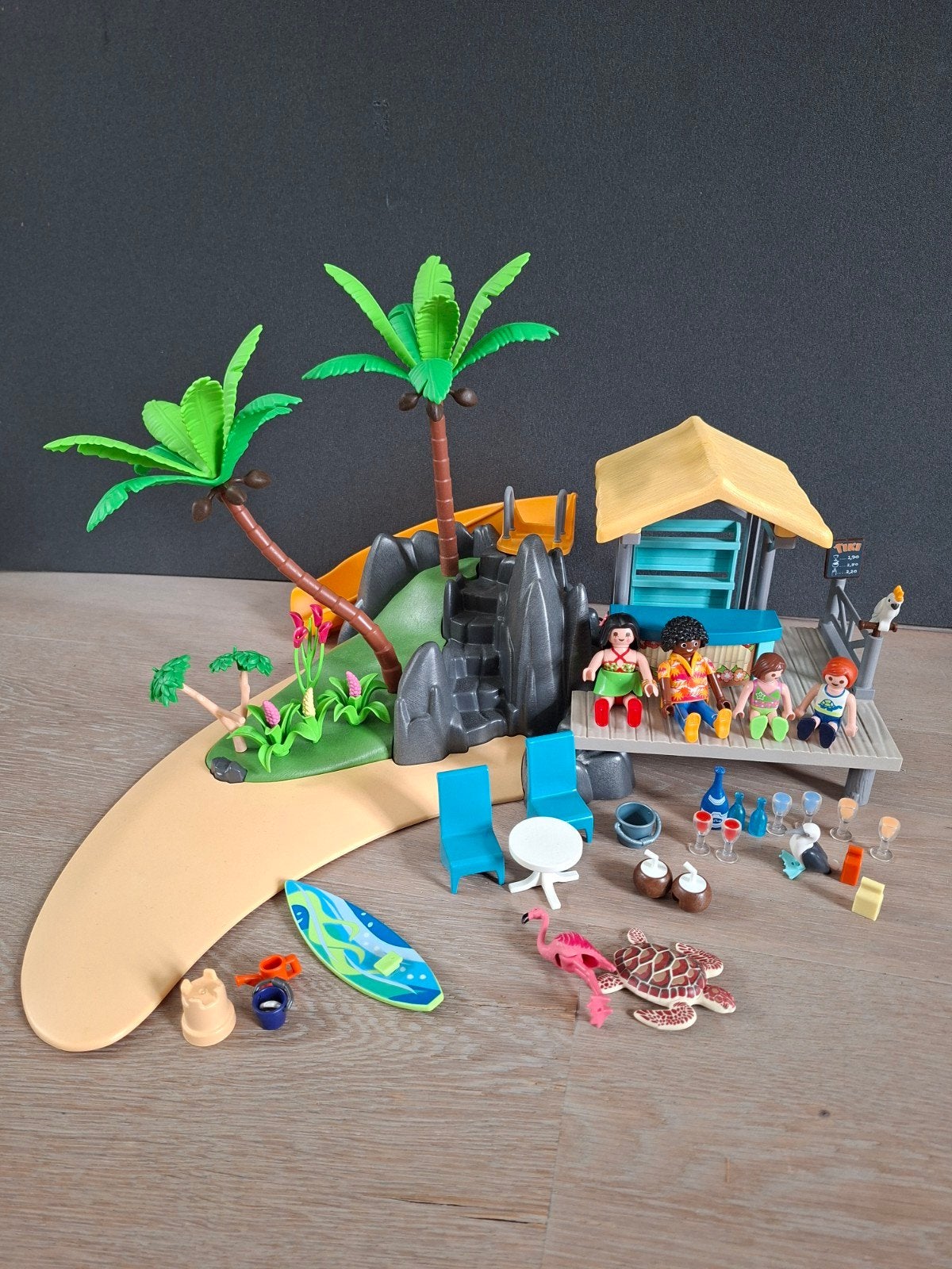 Playmobil Zomer Eiland met Bar en Figuren, Ophalen, Gebruikt, Complete set, Overige typen