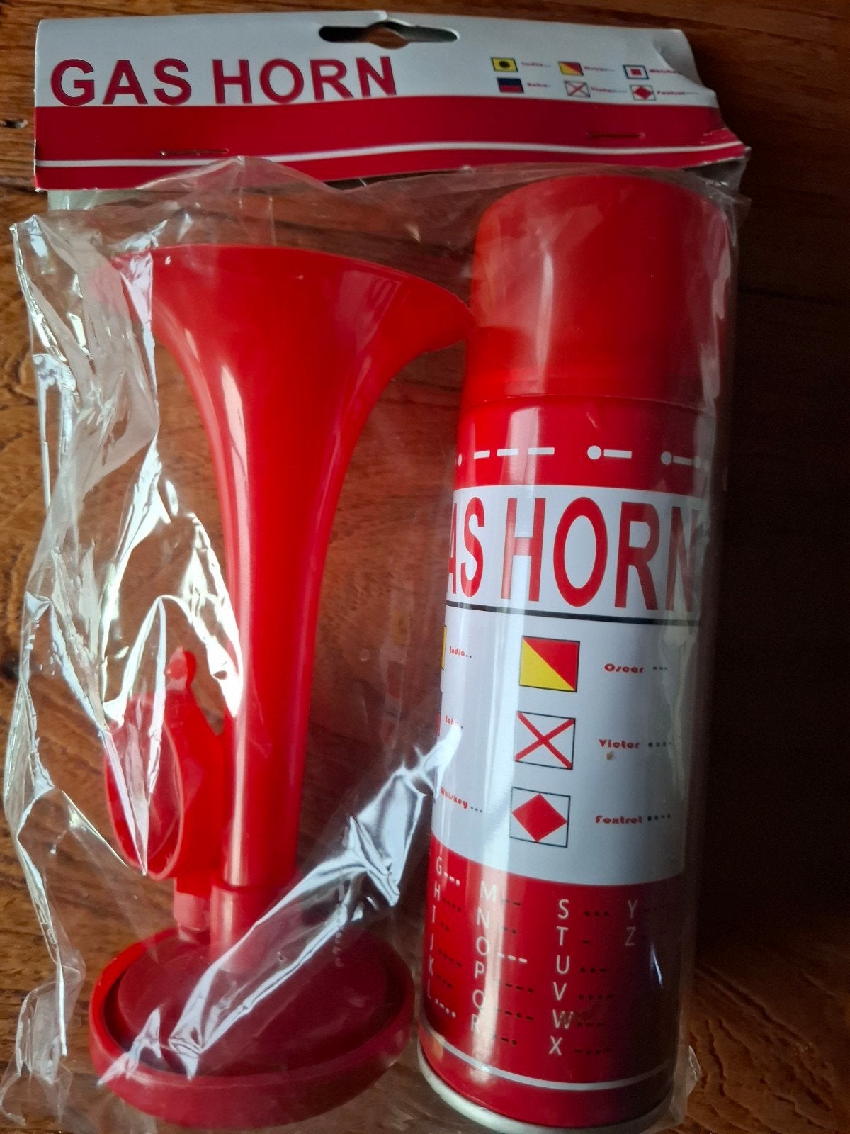 Gas  hoorn, Ophalen of Verzenden, Nieuw