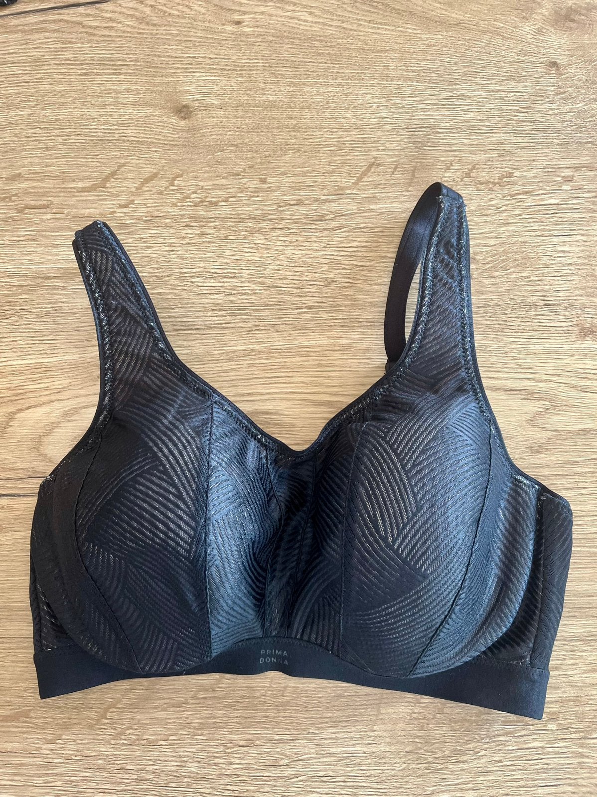 Prima donna 75E sportbeha  zwart, Verzenden, Zwart, BH