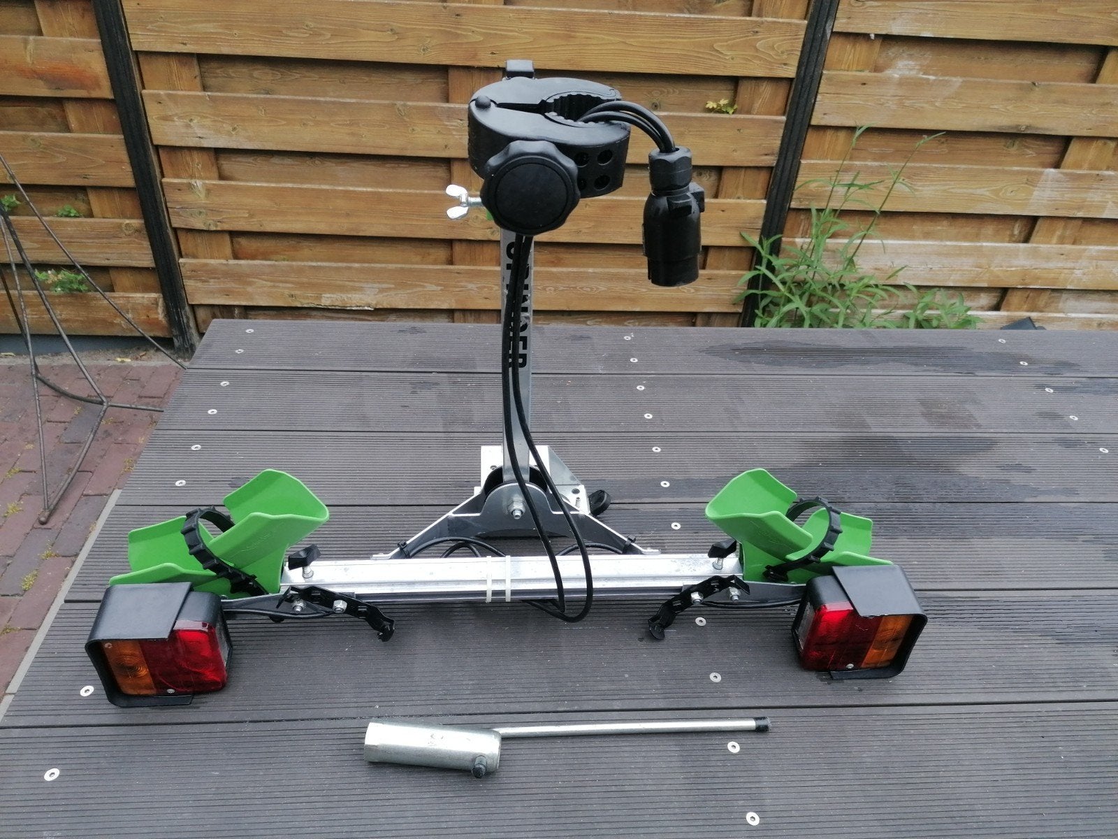 Spinder Colibri Fietsendrager Fietsdrager 1 Fiets Drager, Auto diversen, Fietsendragers, Ophalen, 1 fiets, Zo goed als nieuw, Trekhaakdrager