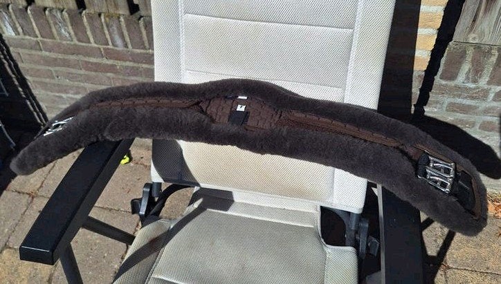 Mattes dressuur Singel Atletico 80 cm, Dieren en Toebehoren, Ophalen, Bruin, Nieuw, Met bont