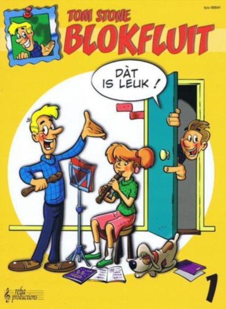 Blokfluit dat is leuk deel 1 met Meespeel Cd en Doe boek, Verzenden, Zo goed als nieuw, Blokfluit, Artiest of Componist