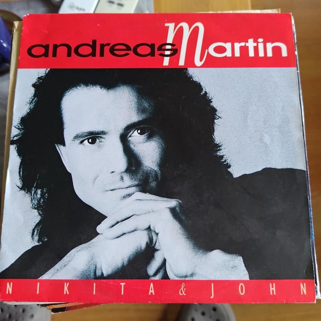 Andreas Martin - Nikita & John Single, Ophalen of Verzenden, Gebruikt, 7 inch