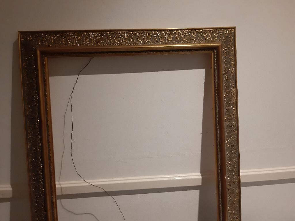 Schilderijlijst, klassieke lijst, 62 x 74 cm, Huis en Inrichting, Woonaccessoires | Lijsten, Zo goed als nieuw, 50 tot 75 cm, 50 tot 75 cm