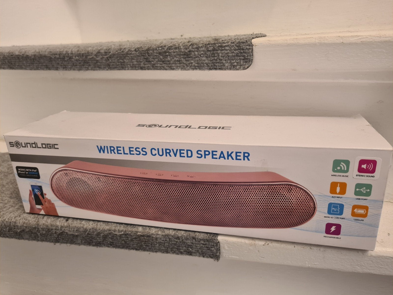 Bluetooth speaker soundlogic, Huis en Inrichting, Ophalen of Verzenden, Zo goed als nieuw
