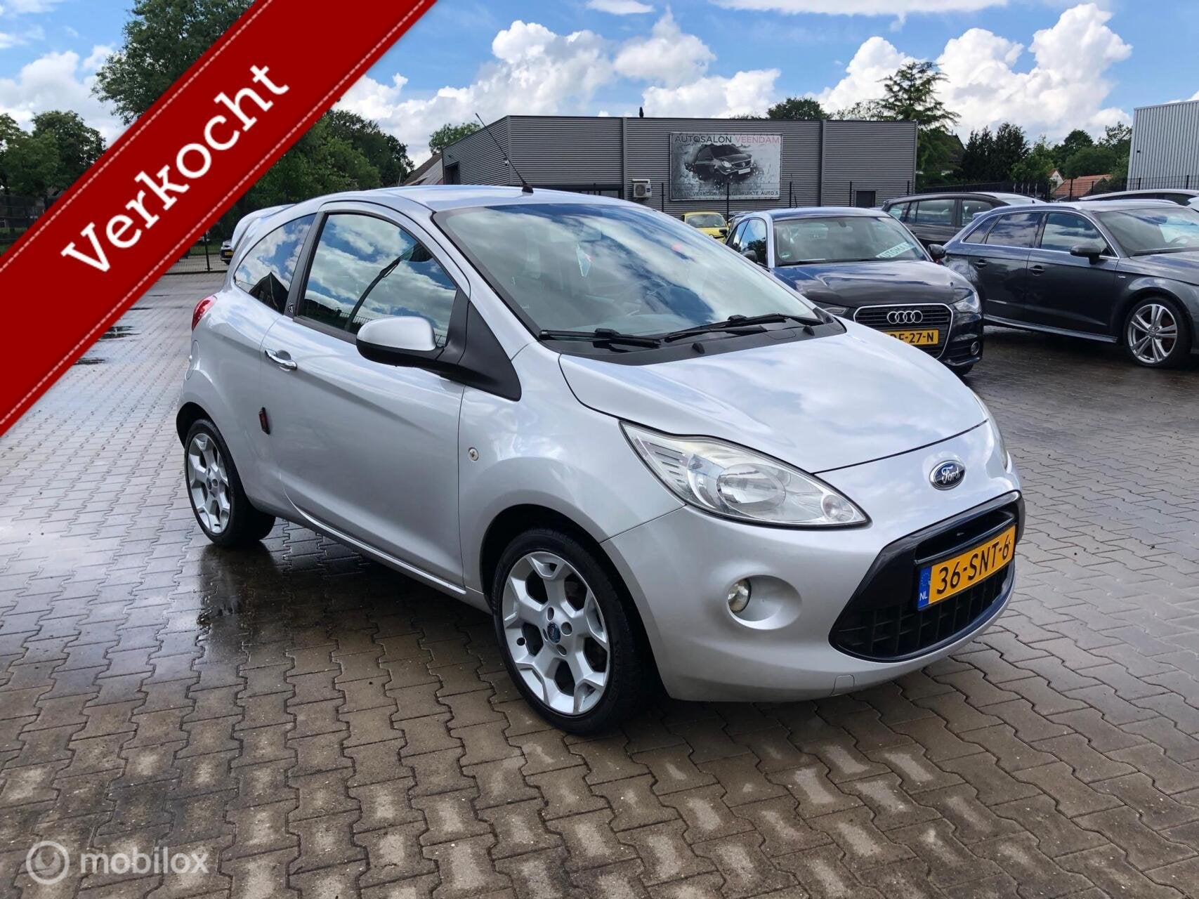 Ford Ka 1.2 SPORT SPEC UITVR AIRCO ELL PAK LMV, Auto's, Voorwielaandrijving, Euro 5, Stof, Gebruikt