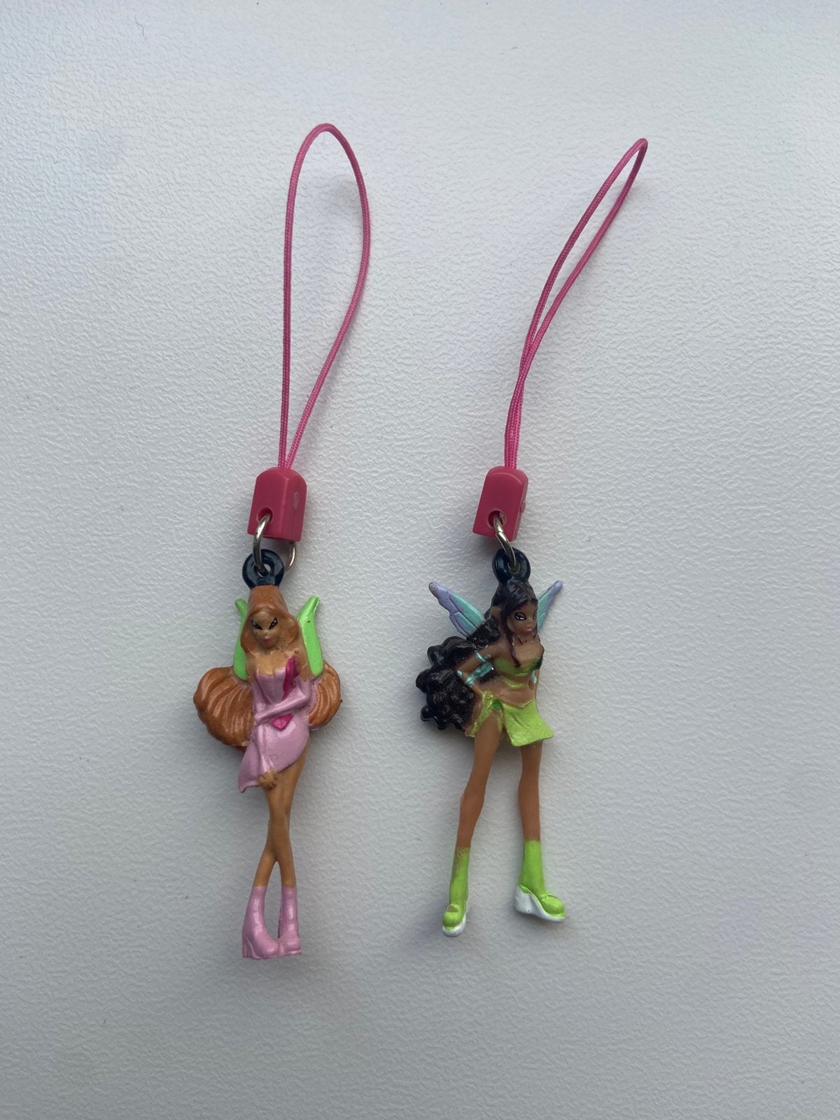 Vintage 2000s Winx Club Mini-Figurine Keychains (2005), Verzenden, Zo goed als nieuw