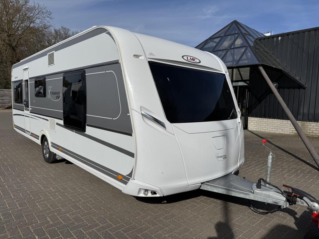 LMC Exquisit 595 VIP 2017 | Mover | Voortent, Caravans en Kamperen, Caravans, Rondzit, 5 tot 6 meter, Overige typen, LMC en Münsterland