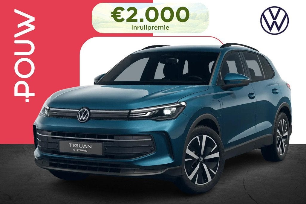 Volkswagen Tiguan 1.5 eHybrid 204pk Limited Edition | Trekha, Auto's, Volkswagen, 12 maanden, Stof, 1498 cc, Plug-in hybride