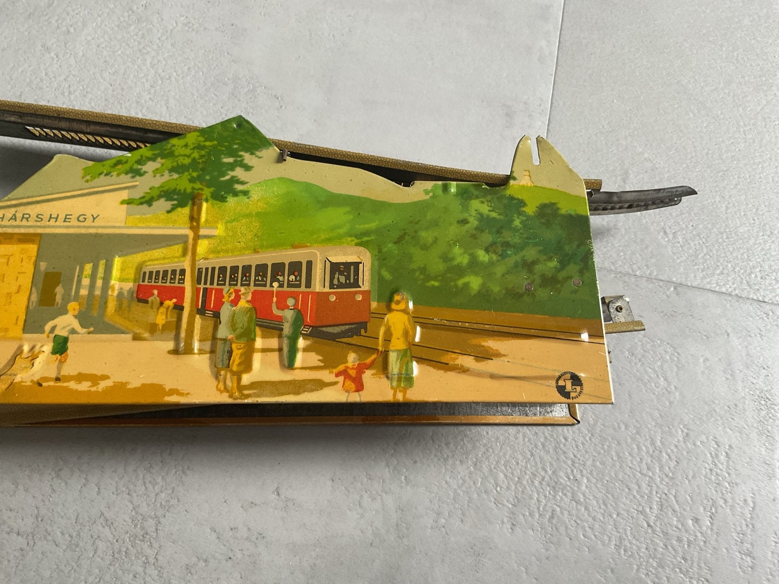 Vintage blikken kabelbaan Harshegy - Hongaars speelgoed, Verzenden