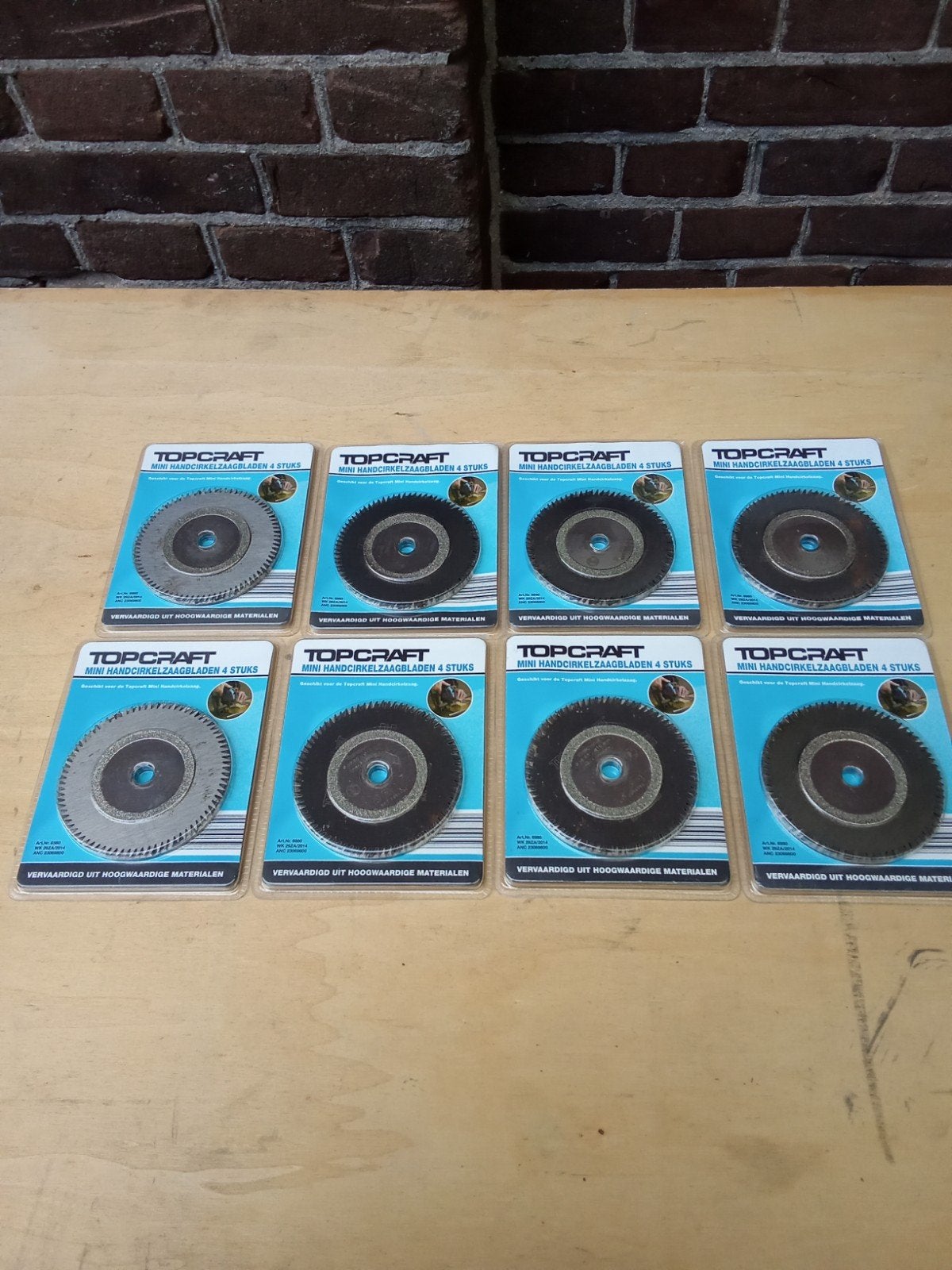 Topcraft Mini Cirkelzaagbladen Set - 4 Stuks, Ophalen of Verzenden, Nieuw, Cirkelzaag, Topcraft