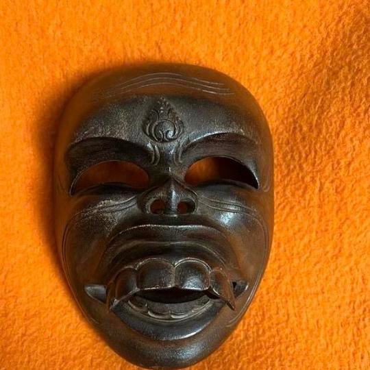 Antieke Topeng Sidakarya masker uit Indonesië, Antiek en Kunst, Kunst | Niet-Westerse kunst, Ophalen of Verzenden
