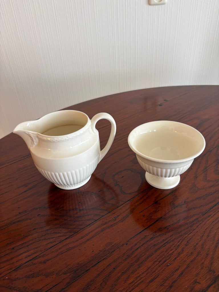 Wedgwood Edme - groot melk en suiker setje, Ophalen, Klassiek, Overige typen, Zo goed als nieuw