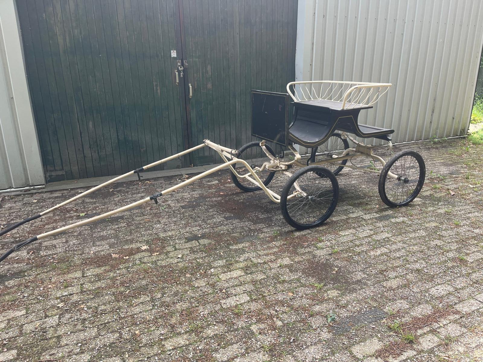 Concourswagen met ijzeren lamoen, Dieren en Toebehoren, Gebruikt, Overige typen, Paard