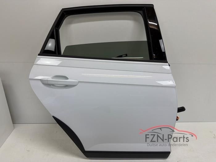 VW Taigo 2G7 Portier Rechts-achter LC9A, Auto-onderdelen, Ophalen of Verzenden, Gebruikt, Achter, Deur