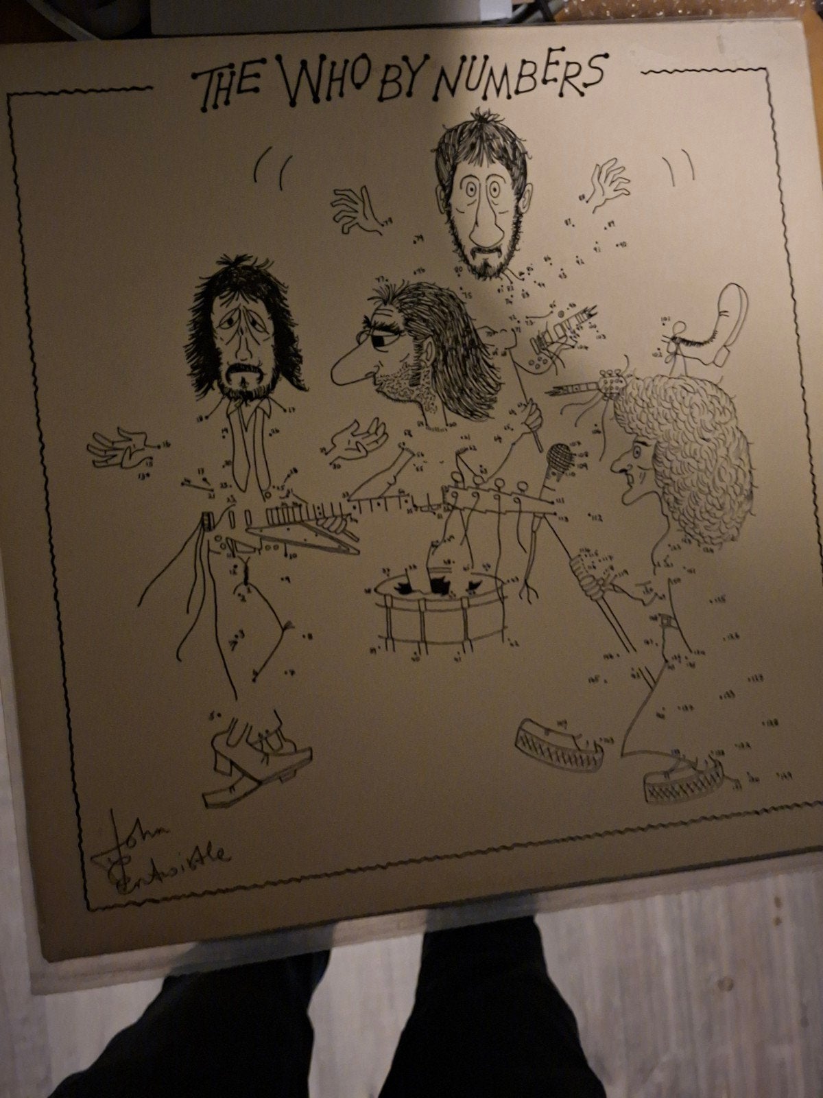The Who - By Numbers LP 1975 Vinyl, LP, Gebruikt, Originele persing, Ophalen of Verzenden