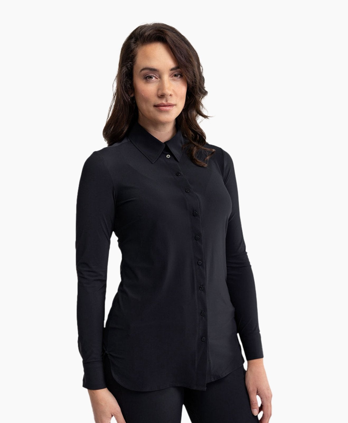 Studio anneloes poppy blouse M zwart travelstof, Maat 38/40 (M), Zwart, Ophalen of Verzenden, Zo goed als nieuw