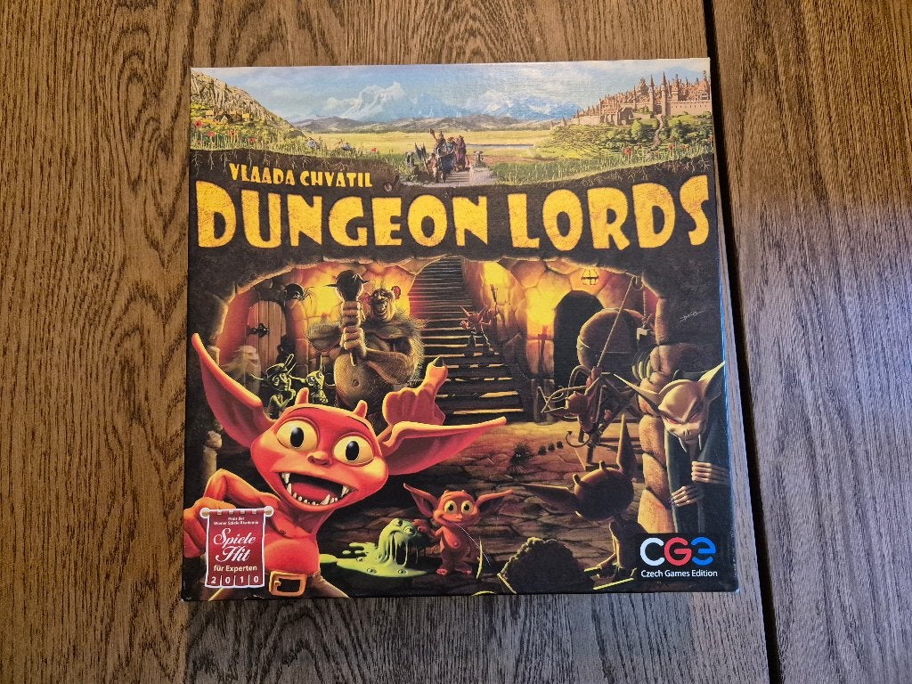 Dungeon Lords, Een of twee spelers, Ophalen of Verzenden, Gebruikt, Czech Games Edition