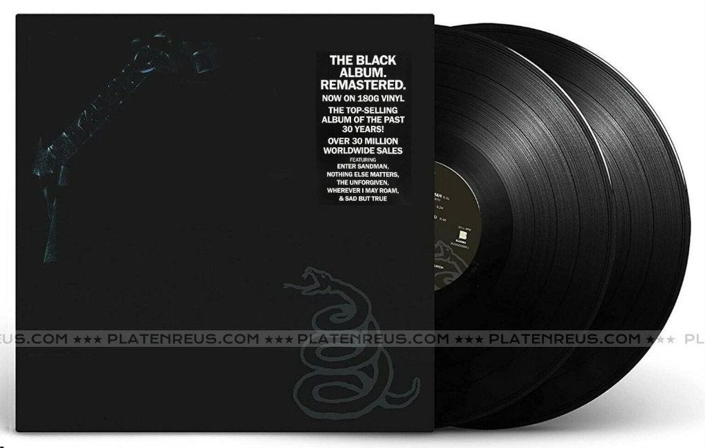 Metallica (The Black Album) Remastered  2LP Nieuw, Cd's en Dvd's, Vinyl | Hardrock en Metal, Geseald, Ophalen of Verzenden, Nieuw in verpakking