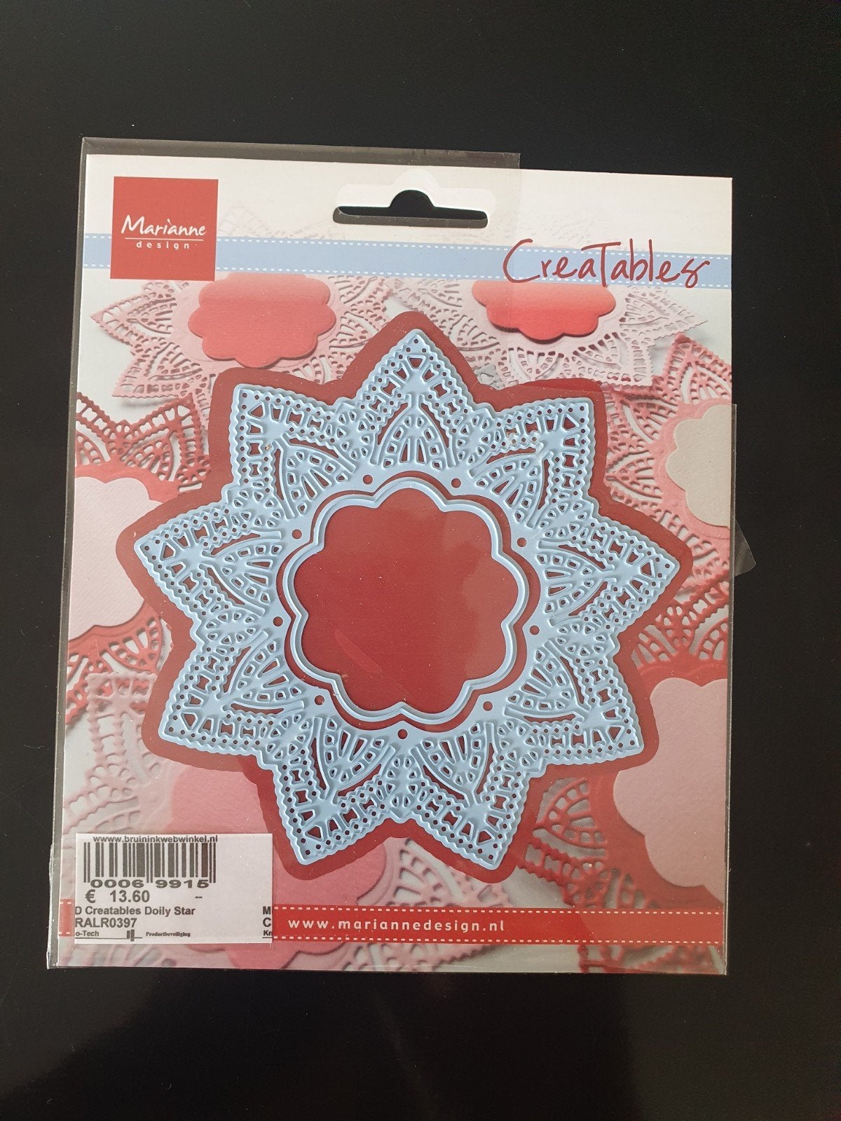 Marianne Design LR0397 Doily star, Ophalen of Verzenden, Zo goed als nieuw, Overige thema's, Pons of Mal