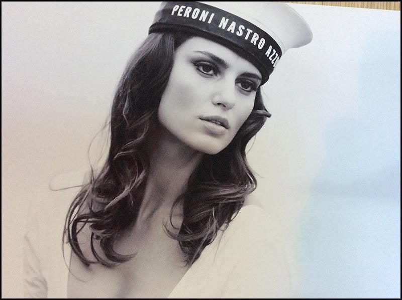 PERONI Birra Bier Bar Pub Reclame Poster, Verzenden, Nieuw, Reclamebord, Plaat of Schild, Overige merken