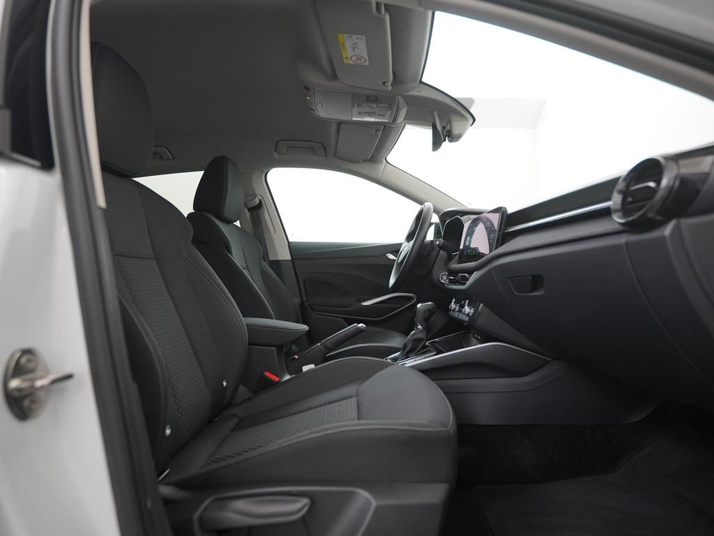 Skoda Fabia 1.0 TSI Style DSG | Virtual Cockpit | Stoelverwa, Auto's, 12 maanden, Stof, Gebruikt, Wit