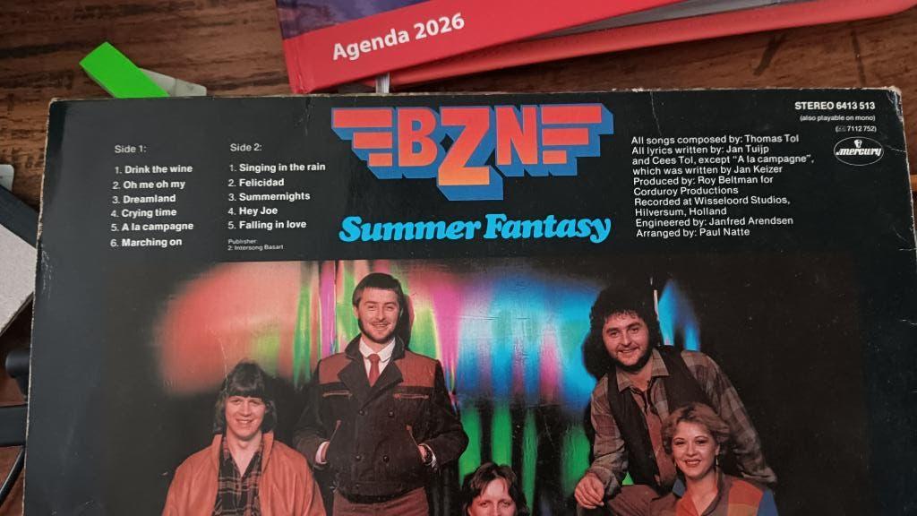 BZN Summer times., Inclusief binnenhoes, Ophalen, Gebruikt, 12 inch