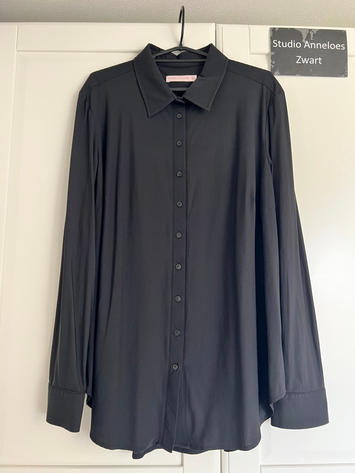 Studio anneloes poppy blouse XXL zwart travelstof, Ophalen of Verzenden, Zo goed als nieuw, X, X