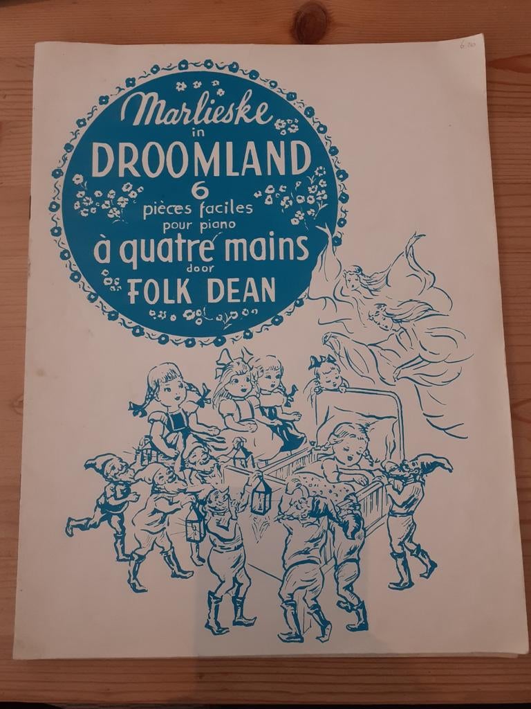 Marlieske in Droomland - 6 makkelijke pianostukken, Ophalen of Verzenden