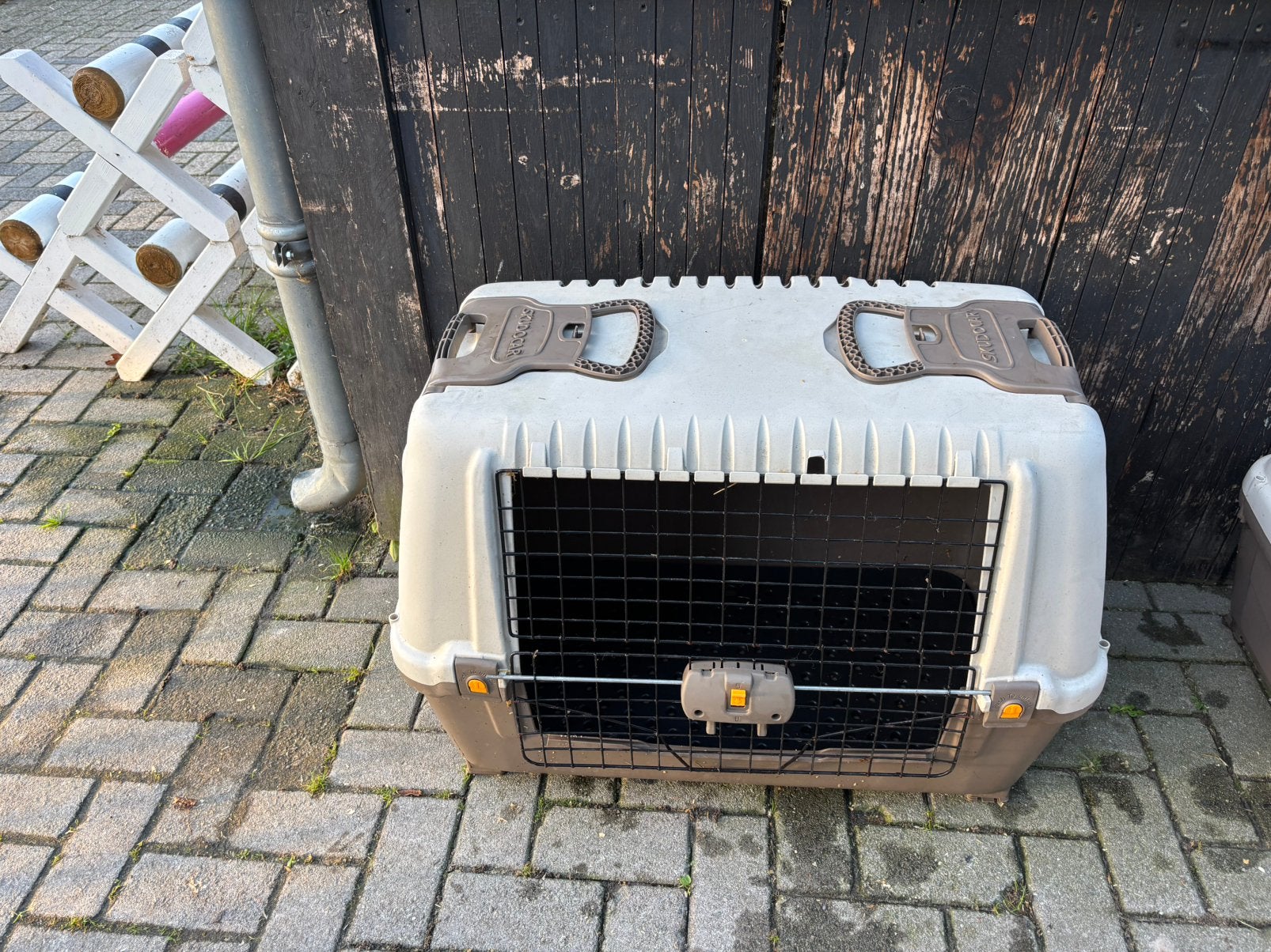 Scudocar Hondenbench, Dieren en Toebehoren, Ophalen, Gebruikt