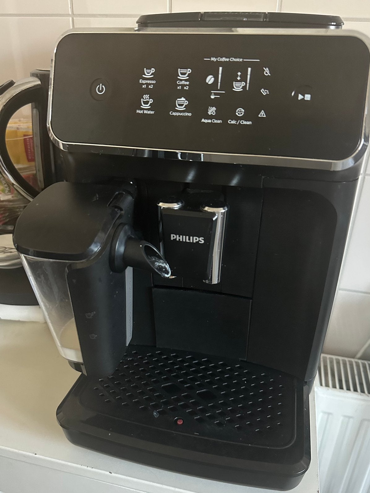 Philips latte go 2200, Witgoed en Apparatuur, Koffiezetapparaten, Ophalen of Verzenden, Zo goed als nieuw, Koffiemachine
