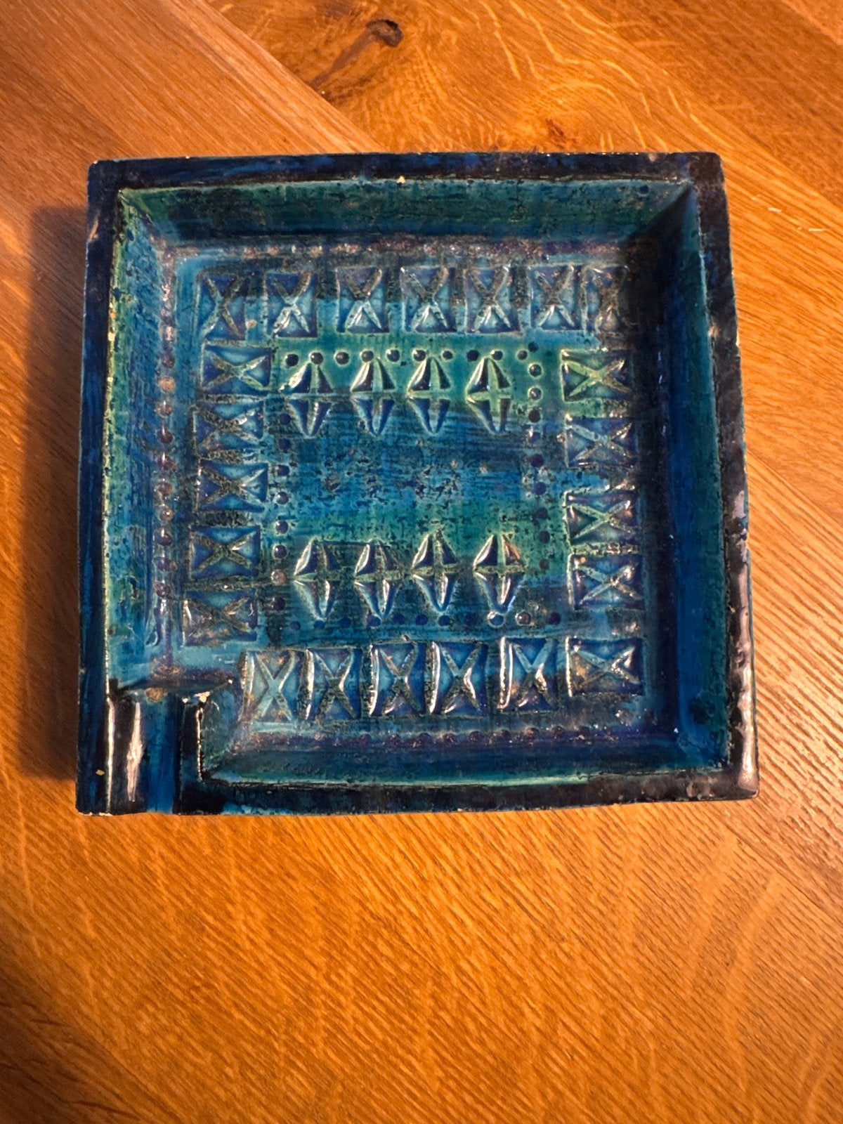 Vintage Bitossi Rimini Blu Asbak - Aldo Londi Keramiek, Ophalen
